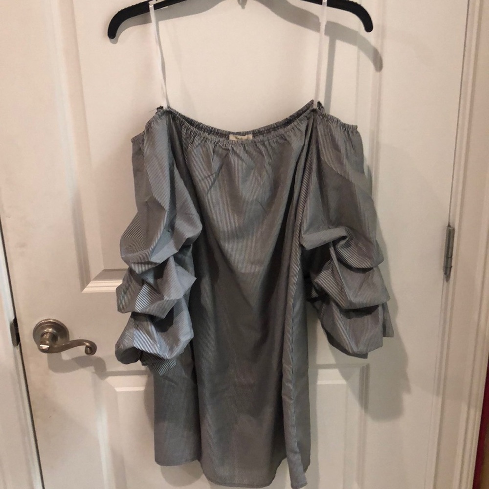 Off the shoulder dress